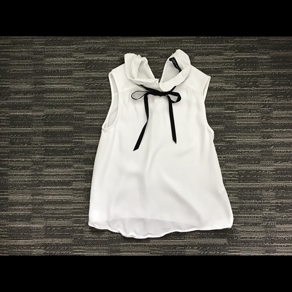 Zara bow tie top